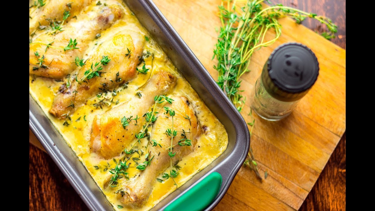Рецепт курица в духовке с грибами в сливочном соусе рецепт Рецепт курица в духовке с грибами в сливочном соусе рецепт