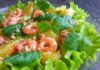 Салат с креветками, мятой и апельсинами , пошаговый рецепт с фото