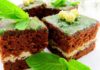 Шоколадно-мятные брауни, пошаговый рецепт с фото