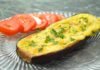 Запеченные баклажаны, фаршированные овощами
