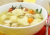 Суп с клецками