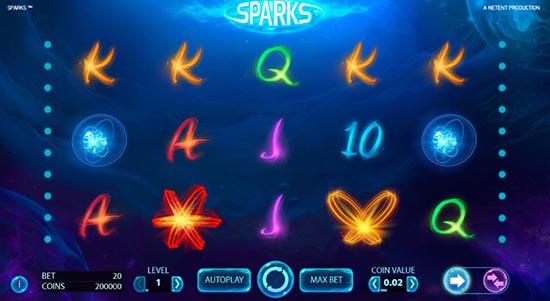 игровой автомат Sparks