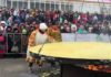 В Ялуторовске испекли трехметровый блин