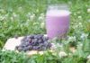 Молочно-ежевичный коктейль «Чудо»