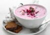 Холодный суп из простокваши и свеклы, пошаговый рецепт с фото
